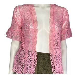 Self Esteem Lace Bell Sleeve Sz XL